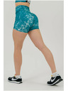 Nebbia Legínové šortky s vysokým pásom 5" HAMMIES 615 XS, zelená