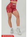 Nebbia Legínové šortky s vysokým pásom 5" HAMMIES 615 XS, červená