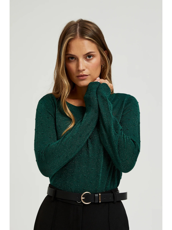 Moodo Črn ženski pas Moodo