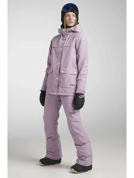 Tenson Ženska bunda za deskanje na snegu Colourwear Ida W Light Purple
