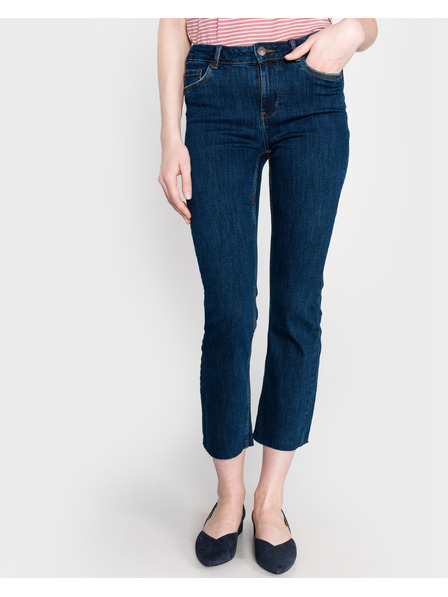 Vero Moda Modre ženske straight fit kavbojke Vero Moda Sheila