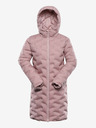 ALPINE PRO Ženski plašč z impregnacijo wr ALPINE PRO AWEDA roza