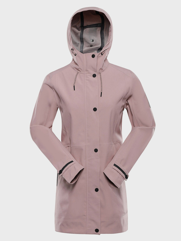 ALPINE PRO Ženski plašč z membrano ptx ALPINE PRO SETIJA pale mauve