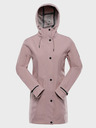 ALPINE PRO Ženski plašč z membrano ptx ALPINE PRO SETIJA pale mauve