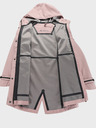 ALPINE PRO Ženski plašč z membrano ptx ALPINE PRO SETIJA pale mauve