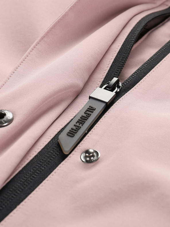 ALPINE PRO Ženski plašč z membrano ptx ALPINE PRO SETIJA pale mauve