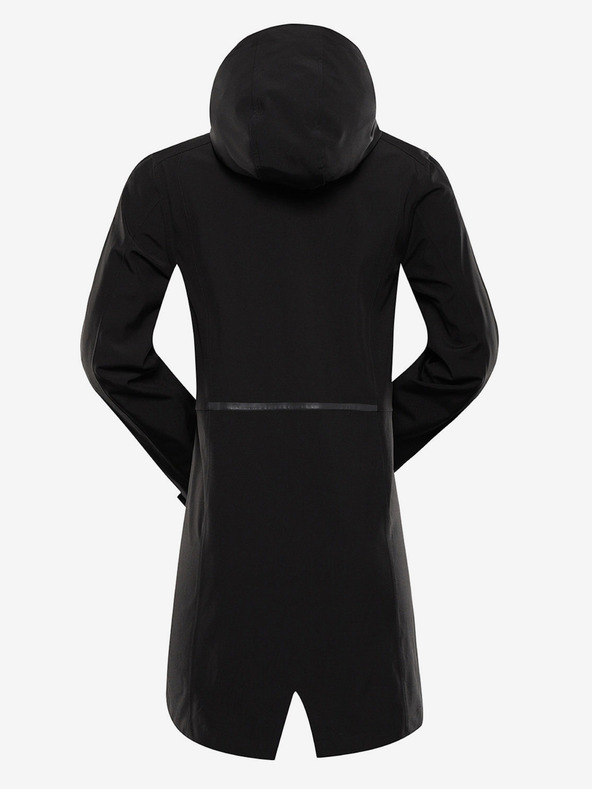 ALPINE PRO Membranski plašč ALPINE PRO SETIJA črna