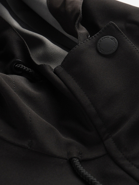 ALPINE PRO Membranski plašč ALPINE PRO SETIJA črna