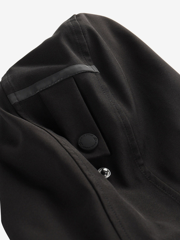 ALPINE PRO Membranski plašč ALPINE PRO SETIJA črna