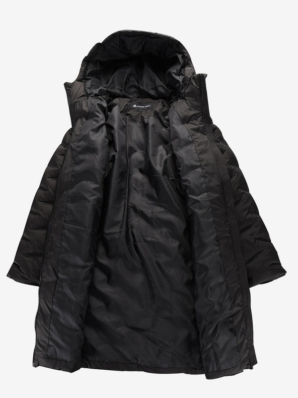 ALPINE PRO Ženski plašč z wr impregnacijo ALPINE PRO AWEDA črn