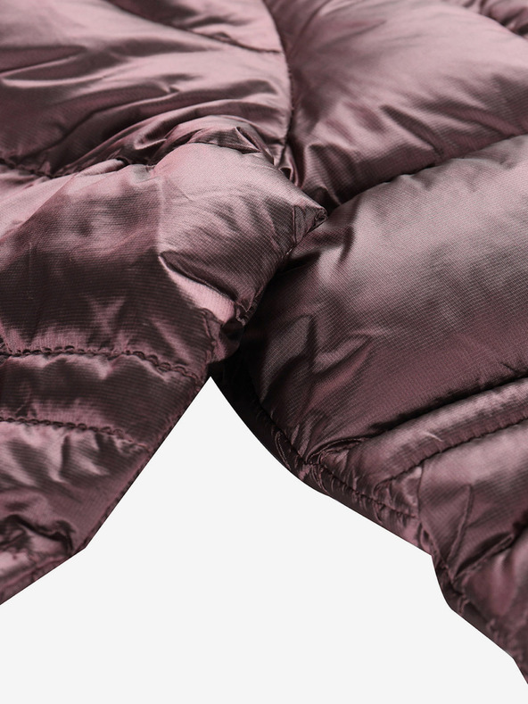 ALPINE PRO Ženski dolg ultralahek plašč ALPINE PRO OREFA roza