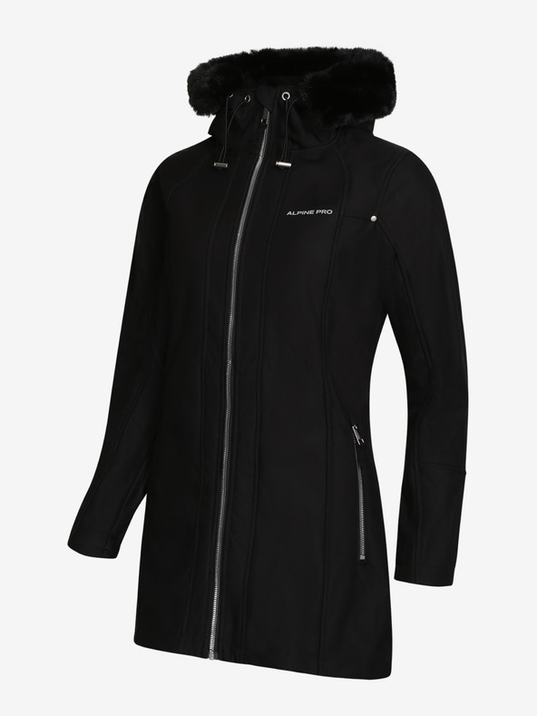 ALPINE PRO Ženski plašč ALPINE PRO LAKEMA black