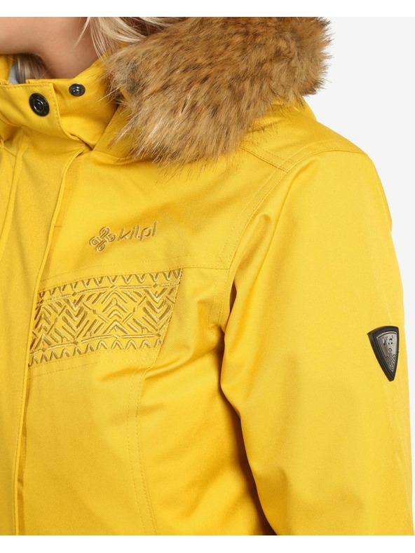 Kilpi Ženski zimski plašč Kilpi PERU-W Gold