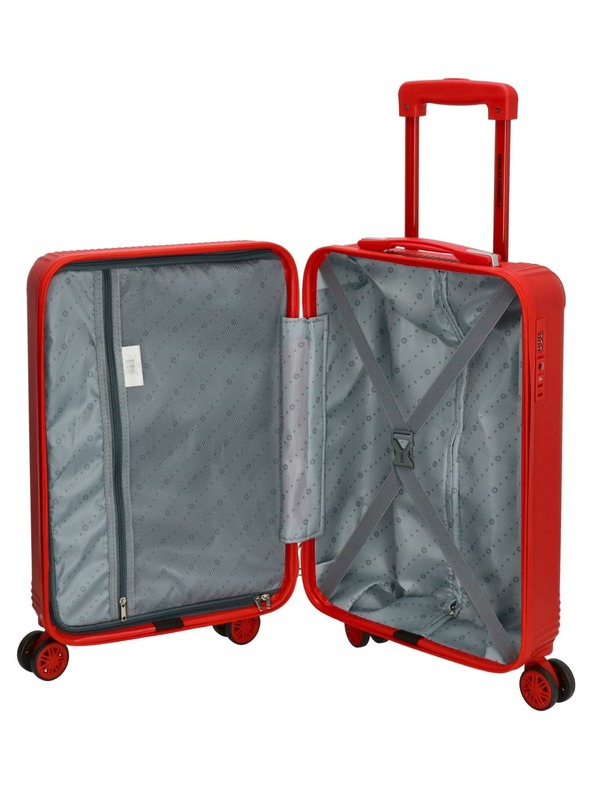 Beagles Beagles Originals Potovalni rdeči kovček