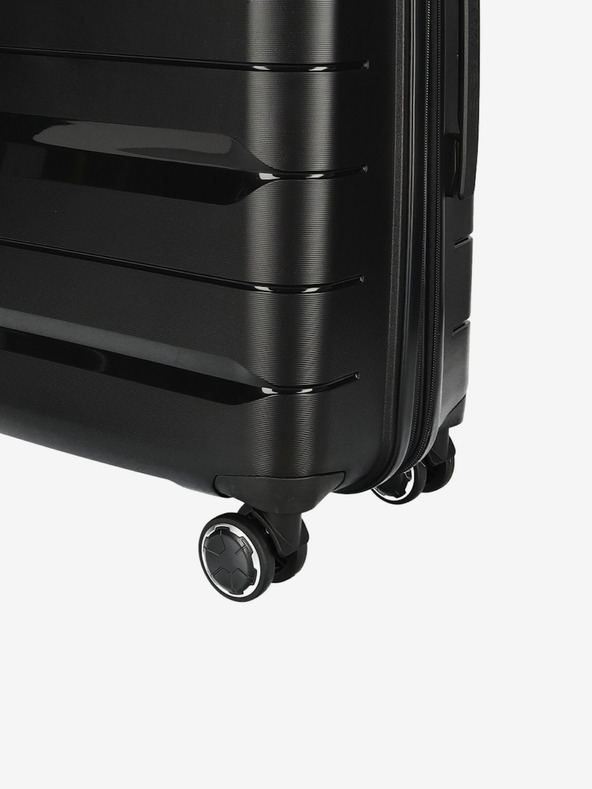 Enrico Benetti Potovalni kovček Enrico Benetti Montréal S Black