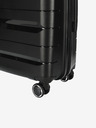 Enrico Benetti Potovalni kovček Enrico Benetti Montréal S Black