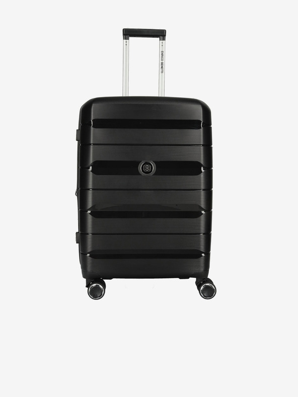 Enrico Benetti Komplet potovalnih kovčkov Enrico Benetti Montréal S,M,L Black