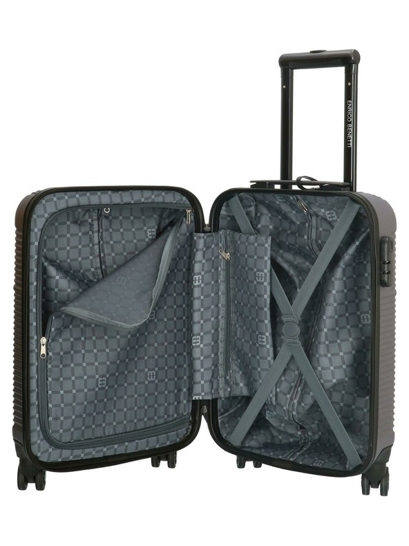 Enrico Benetti Potovalni kovček Enrico Benetti Louisville S Siva