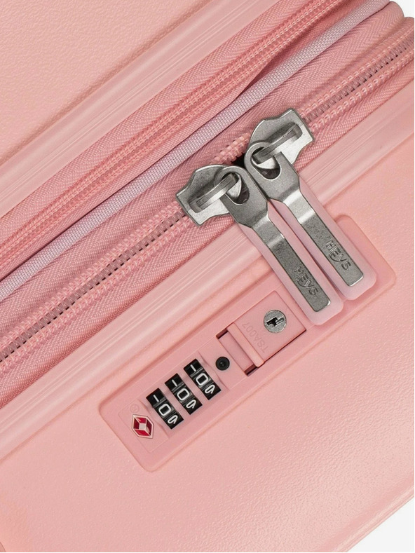 Heys Rožnat ženski potovalni kovček Heys Pastel S Blush