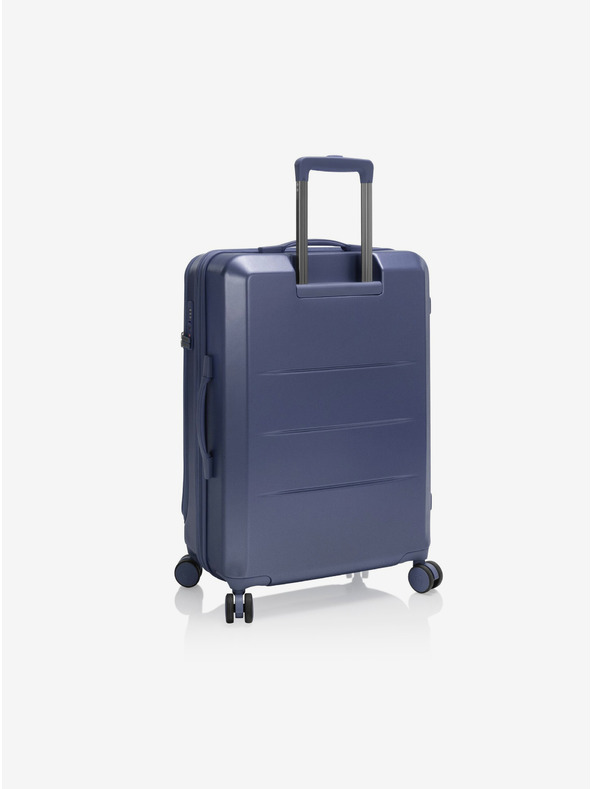Heys Temno moder potovalni kovček Heys EZ Fashion M Navy