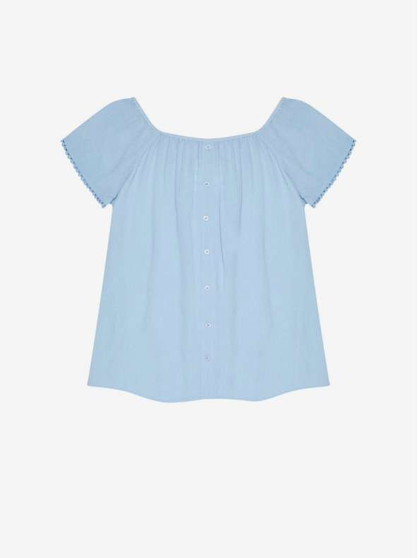 Moodo Svetlo modra ženska bluza Moodo