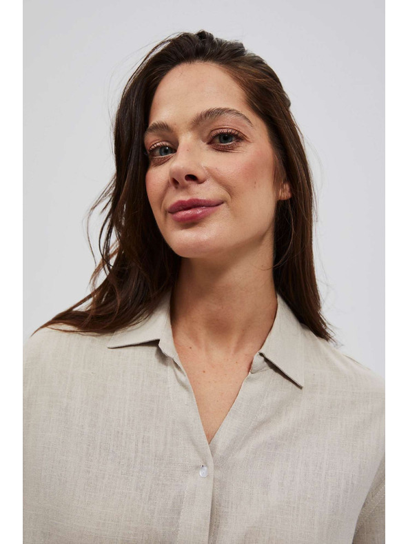 Moodo Ženska bež srajca Moodo