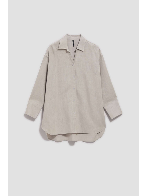 Moodo Ženska bež srajca Moodo