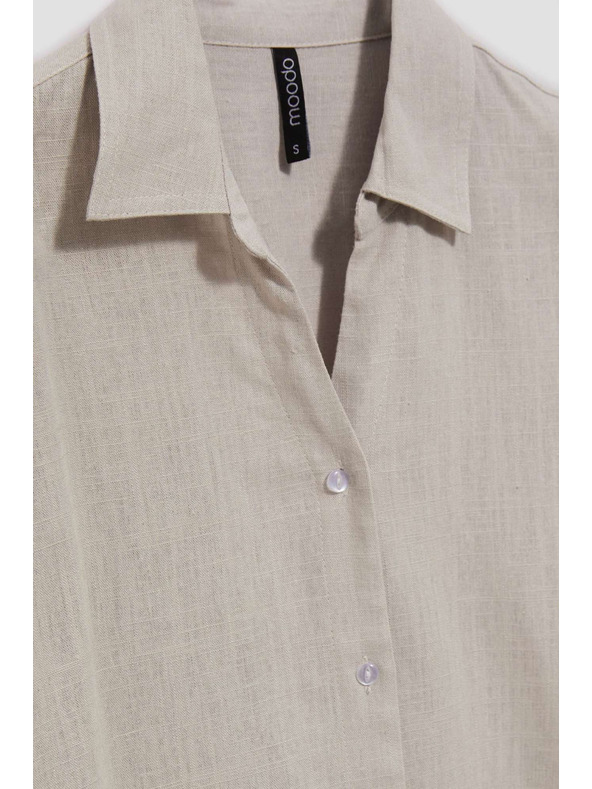 Moodo Ženska bež srajca Moodo