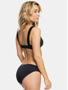 Roxy Črne prugaste dvodelne kopalke Roxy
