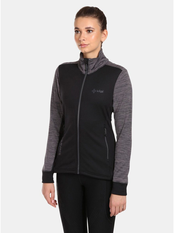 Kilpi Črna ženska športna funkcionalna jopa KILPI SIREN-W