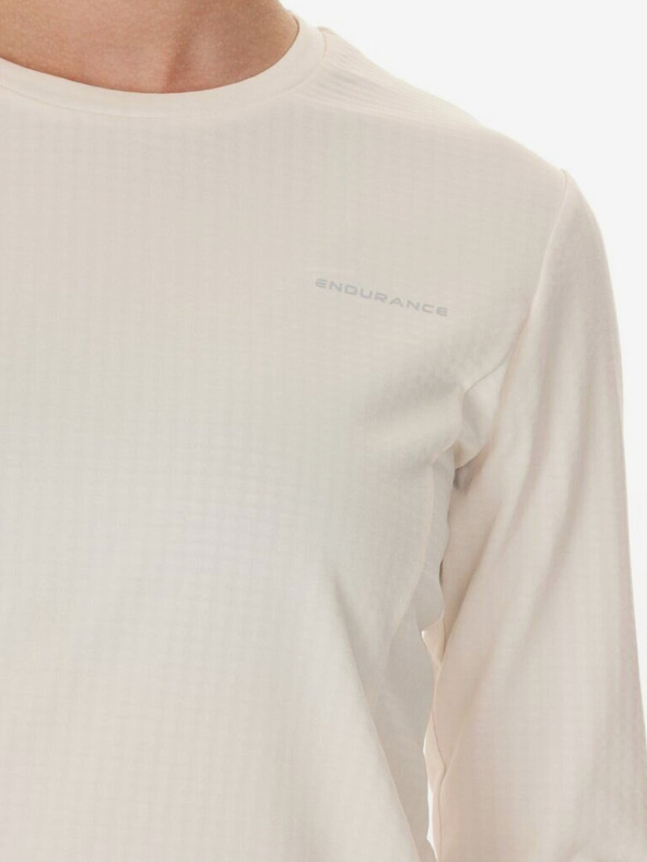 Endurance Ženska majica Endurance Leah W Waffle Melange Loose Fit Tee - velikost