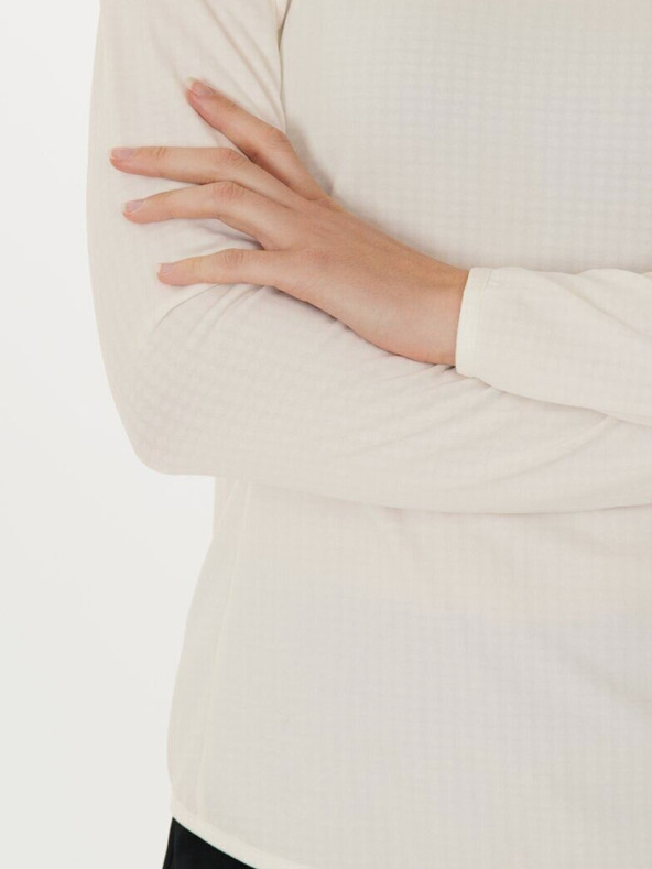 Endurance Ženska majica Endurance Leah W Waffle Melange Loose Fit Tee - velikost