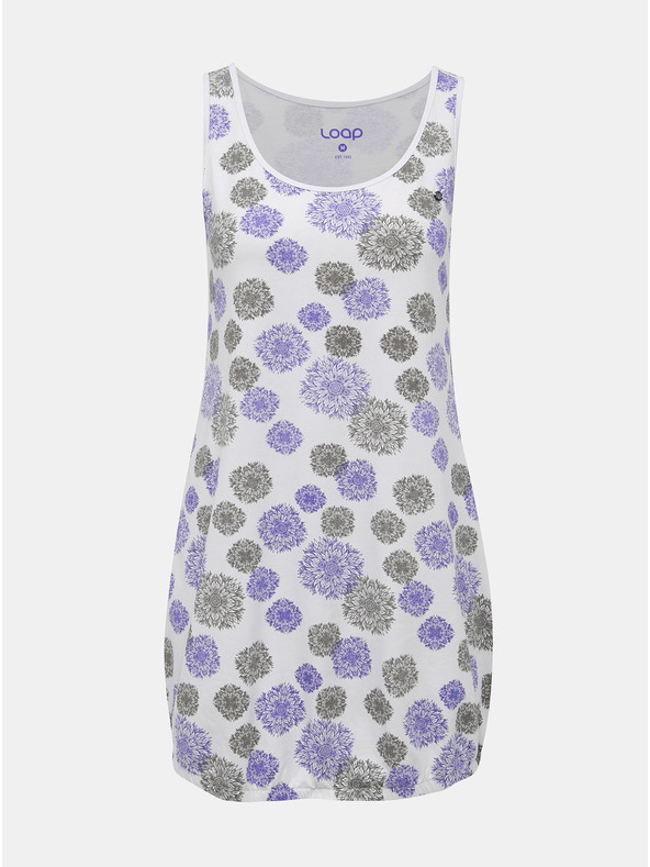 Loap Belo žensko cvetlično dolgo spodnje perilo LOAP Adelka