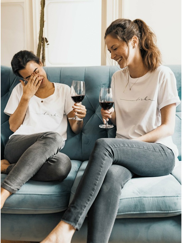 ZOOT.Original Bela ženska majica ZOOT Original Love