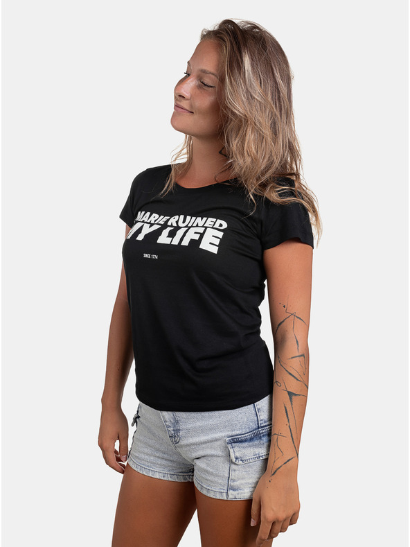 ZOOT.Original Črna unisex majica ZOOT Original Marie Terezija