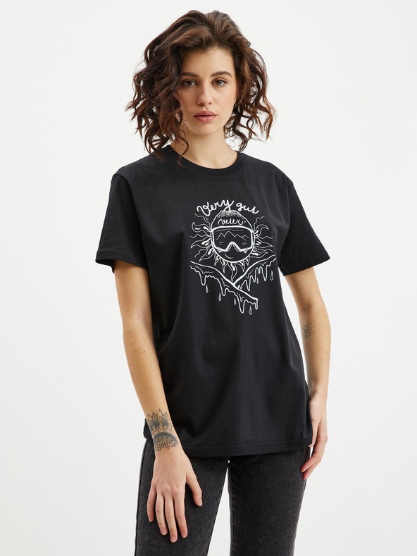 ZOOT.Original Črna ženska majica Zoot Original Very gut wind