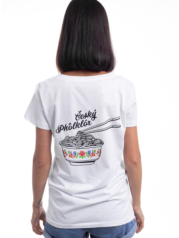 ZOOT.Original Bela ženska majica ZOOT Original Czech Phólklór