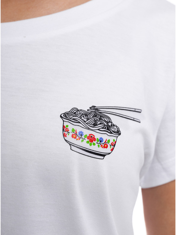 ZOOT.Original Bela ženska majica ZOOT Original Czech Phólklór