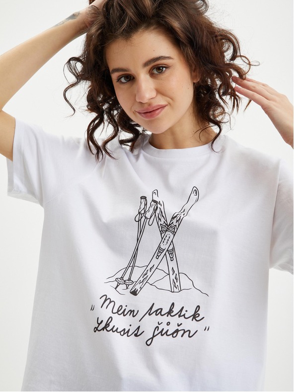 ZOOT.Original Bela ženska majica Zoot Original Mein Tactic