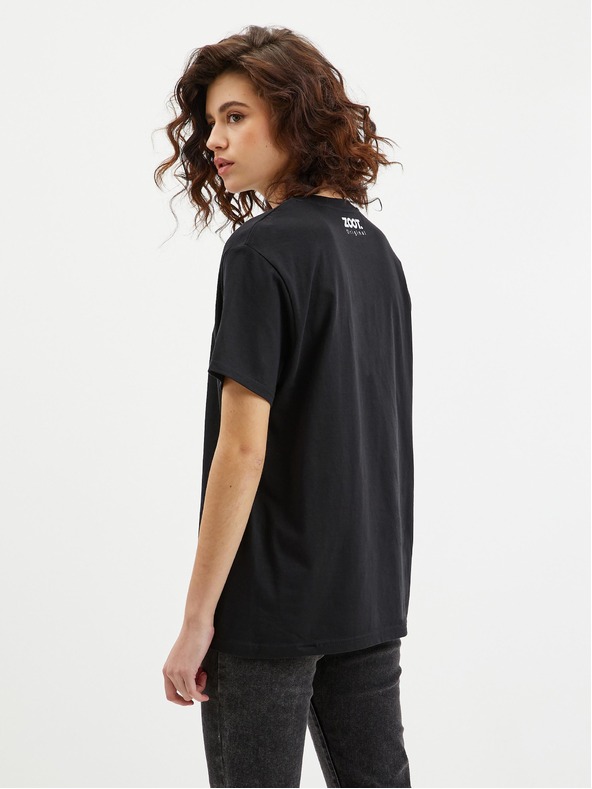 ZOOT.Original Črna ženska majica Zoot Original Do You Have Snow