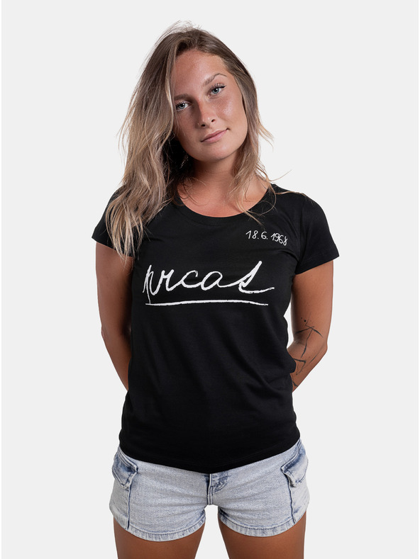 ZOOT.Original Črna ženska majica ZOOT Original Prcat