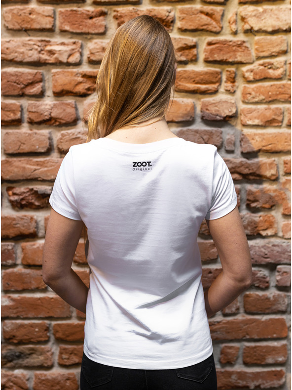 ZOOT.Original Bela ženska majica ZOOT Original Dickpic