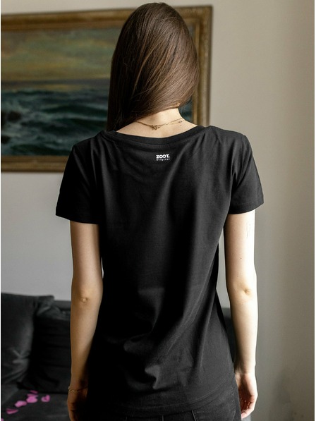 ZOOT.Original Črna ženska majica ZOOT Original Love Vole