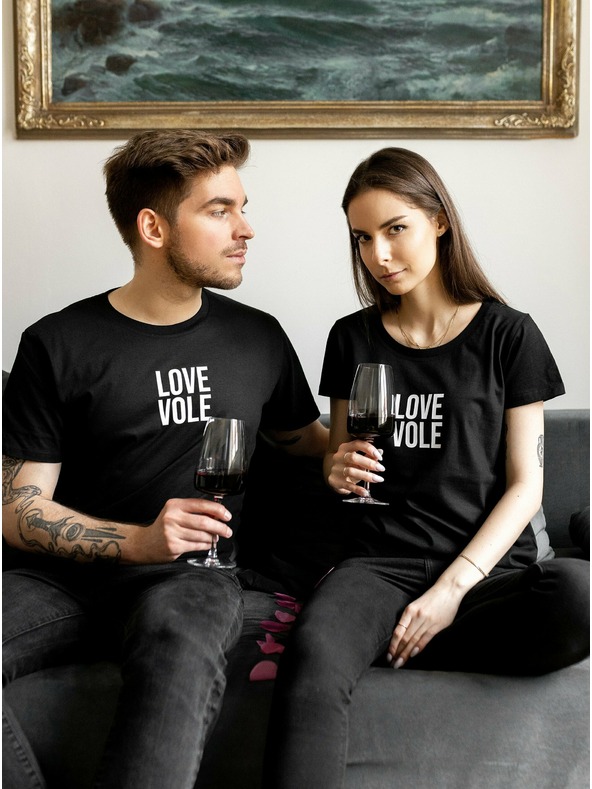 ZOOT.Original Črna ženska majica ZOOT Original Love Vole