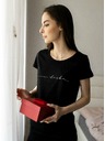 ZOOT.Original Črna ženska majica ZOOT Original Love
