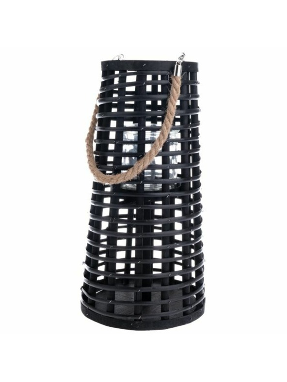 Casa de Engel Lesena svetilka s steklom, črna, 0/4