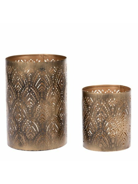 Casa de Engel Kovinski svečnik - komplet 2 sveč, 6/24