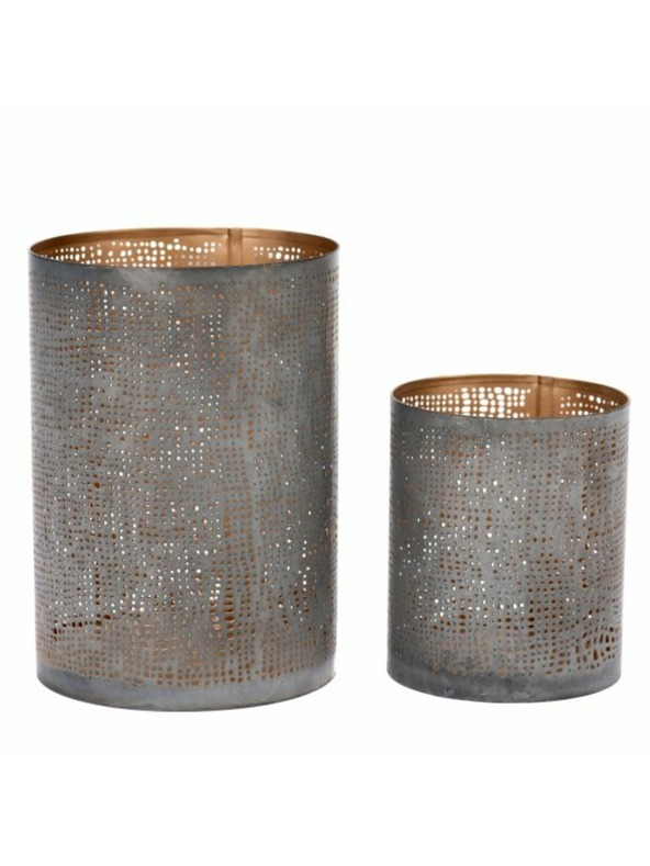 Casa de Engel Kovinski svečnik - komplet 2 sveč, 6/24