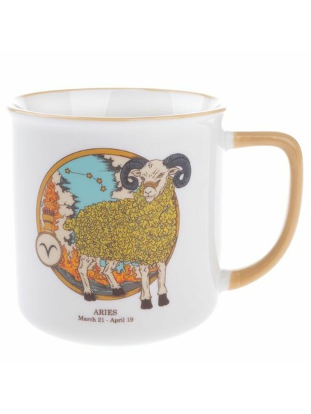 Casa de Engel Porcelanasta skodelica, Zodiak - Oven, 460ml, 6/36