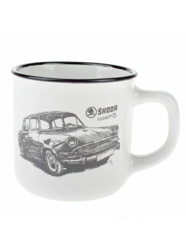 Casa de Engel Keramična skodelica - Škoda 1000MB, 330ml, 6/36